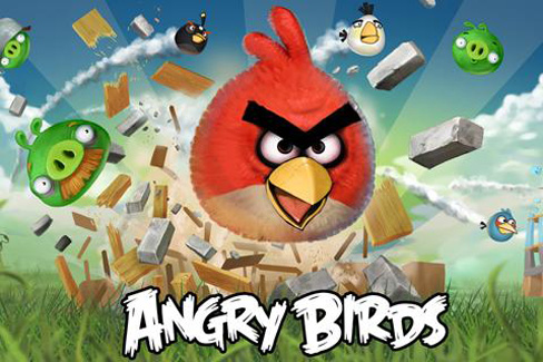 Games like Angry Birds are already hugely popular on iOS devices