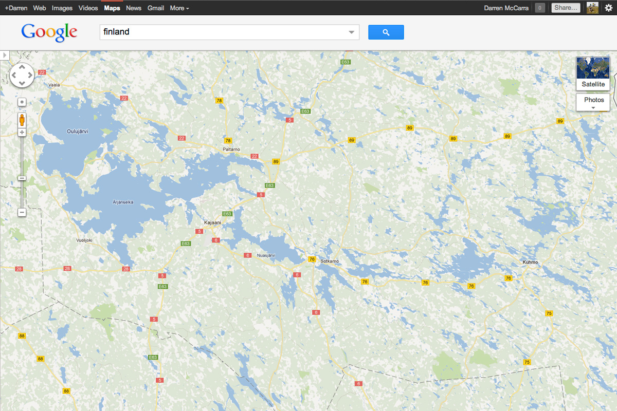 Highly accurate water body data in Finland