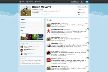 Twitter's new design will be rolled out to all in a "few weeks"