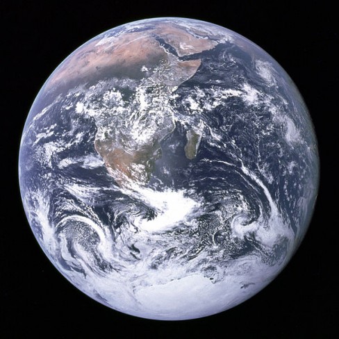 Apollo 17's Blue Marble from 1972