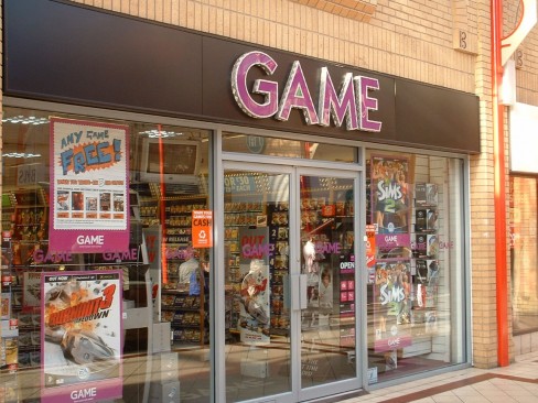 GAME store in the UK