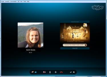 Skype's new Conversation Ad