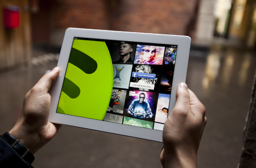 Spotify iPad