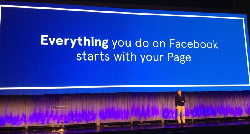 Everything you do on Facebook starts with your Page