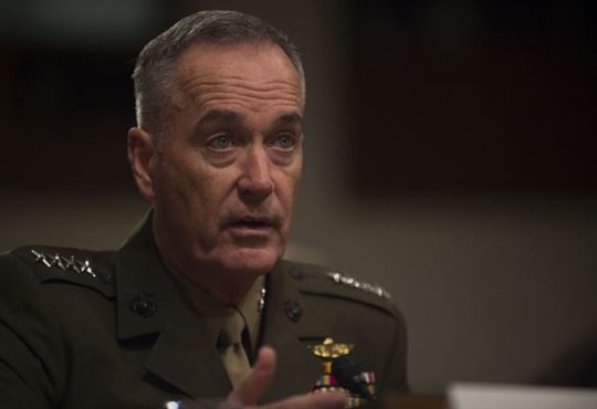 General Joe Dunford, Joint Chiefs of Staff Chairman