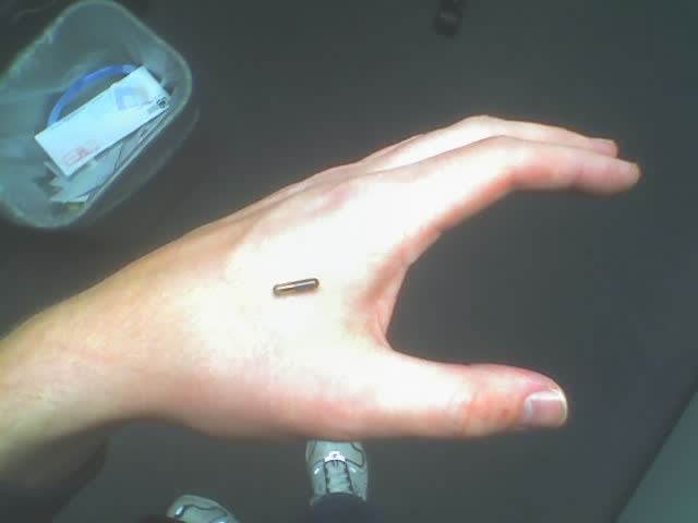 rfid chip, hand