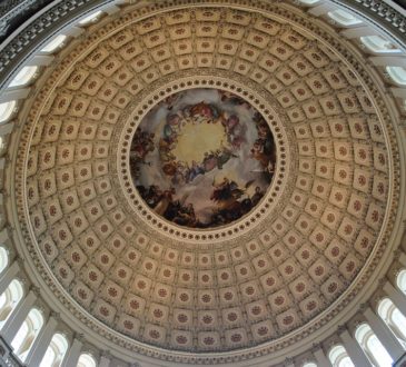 US Capitol ceiling