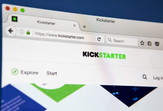 Kickstarter Website
