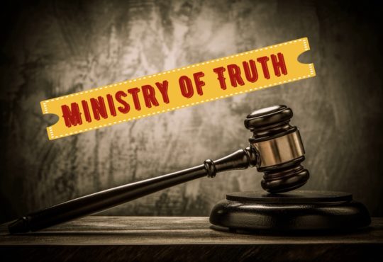 judge gavel ministry of truth