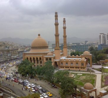 Abdul Rahman Mosque in Kabul, Afghanistan