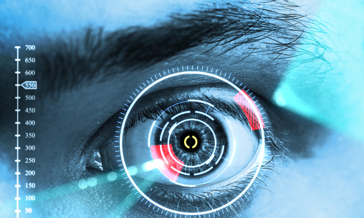 biometric retina scan