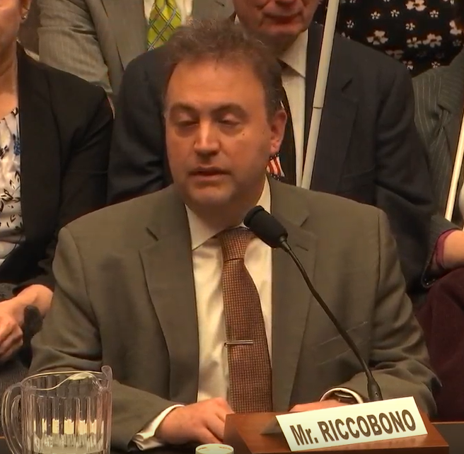 Ricky Riccobono Natl Fed. of the Blind Pres Calls on Congress to Ensure Equal Access to ...