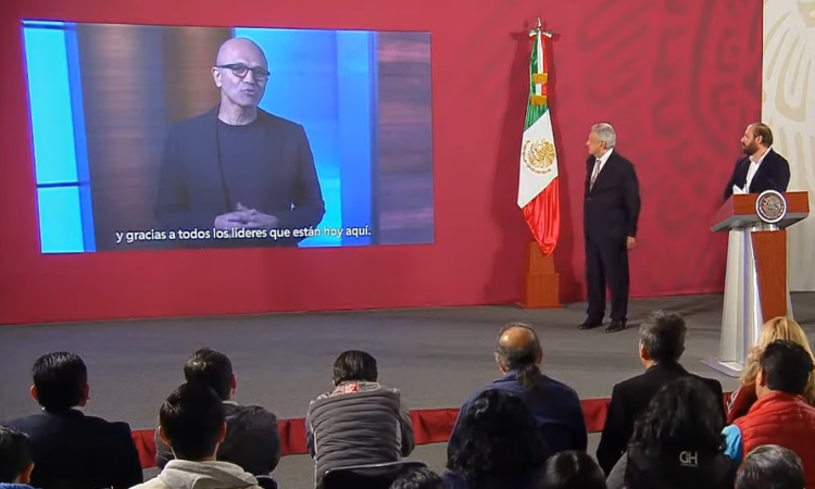 Microsoft CEO Satya Nadella Mexico