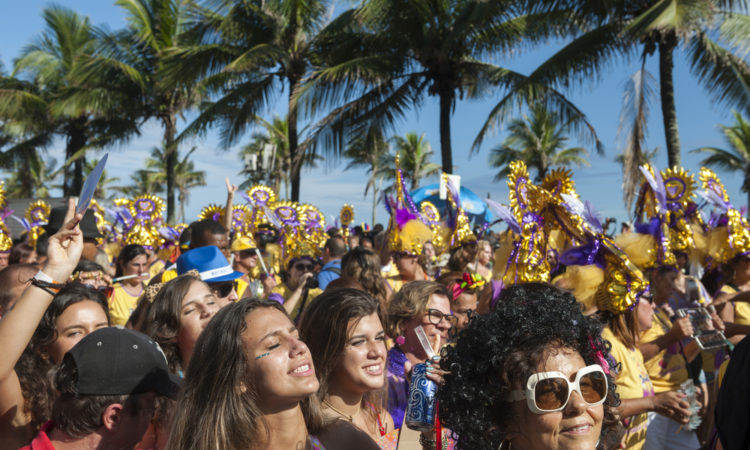 Carnival celebrations in Rio de Janeiro.