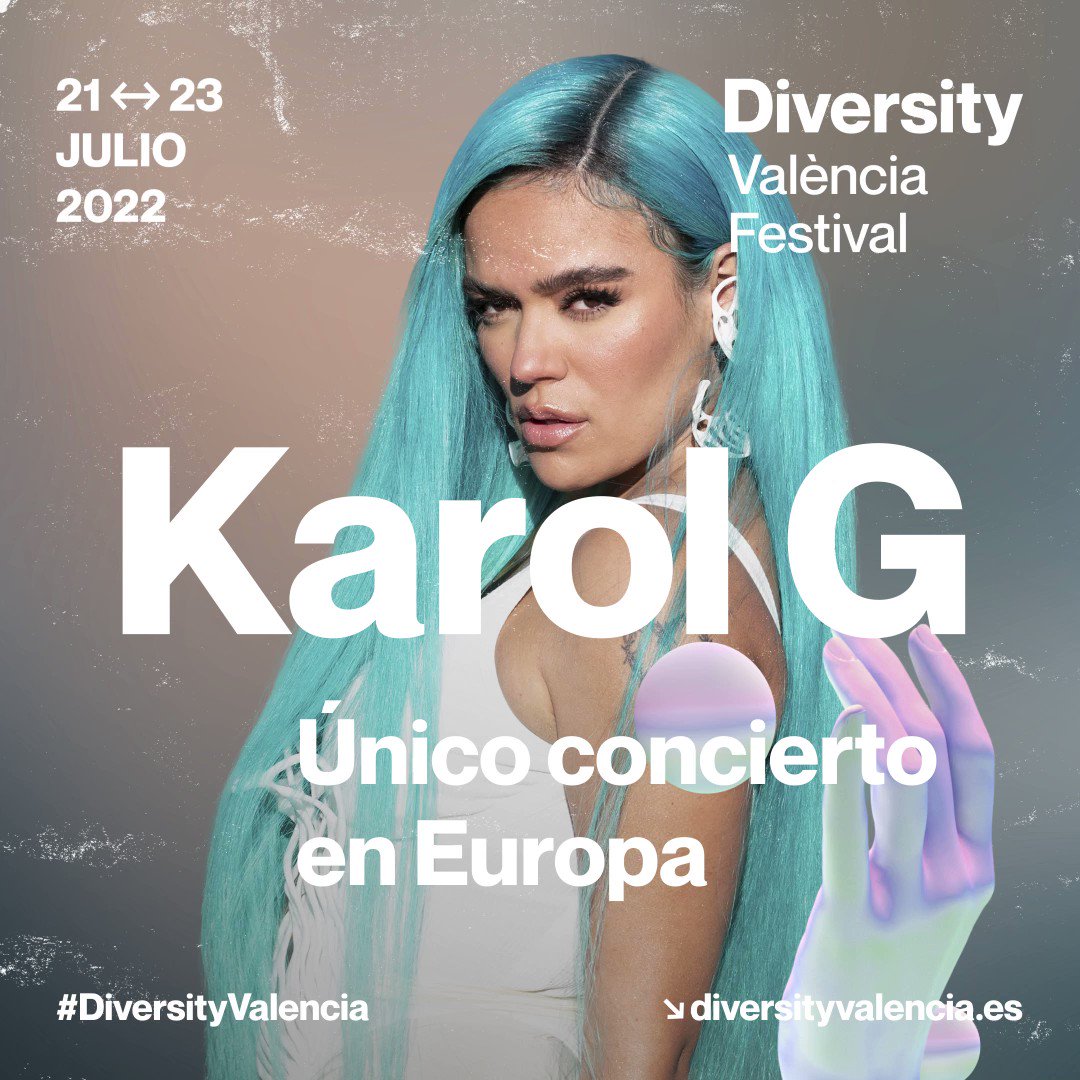 Valencia se diversificó para liderar la escena musical en España con KAROL G, Iggy Pop, Black Eyes Peas y Christina Aguilera