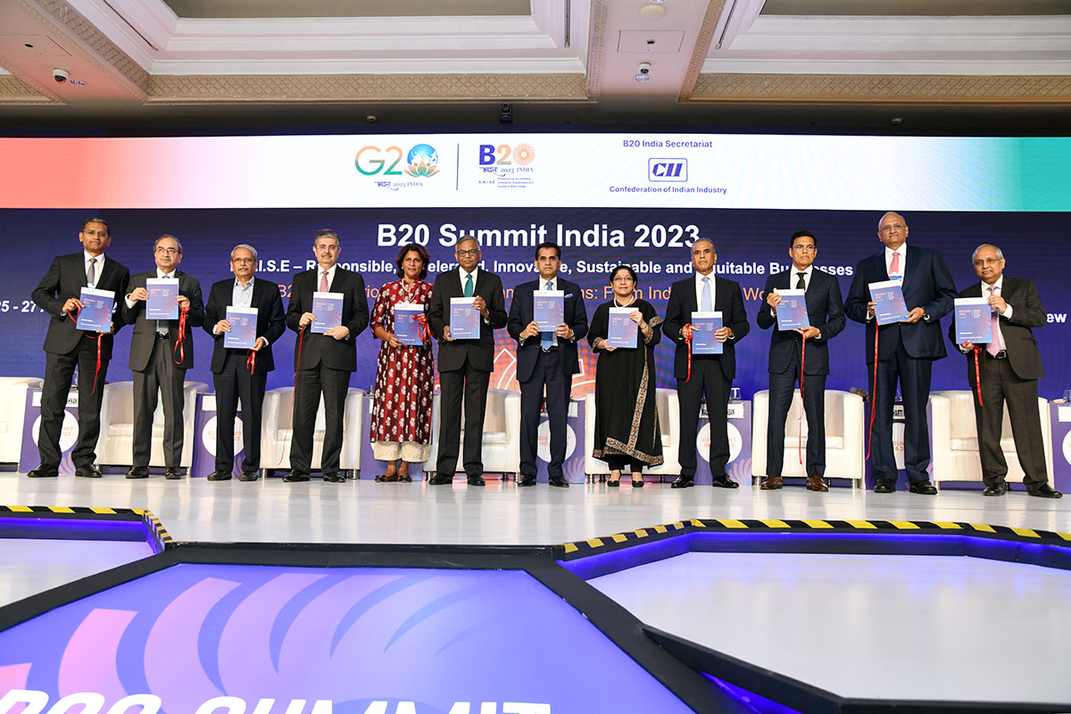 G20 sollte digitale ID auf individueller, Unternehmens- und Betriebsebene fördern: B20-Kommuniqué zu Indien